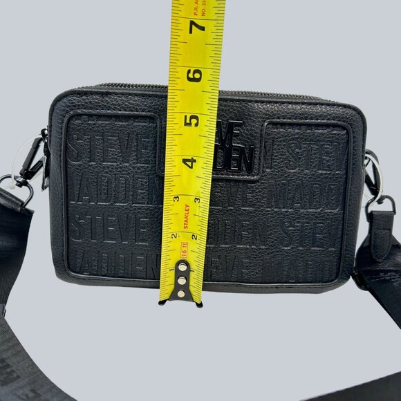 Steve Madden Crossbody Bag Detachable Coin Pouch & Adjustable Strap - Picture 9 of 10